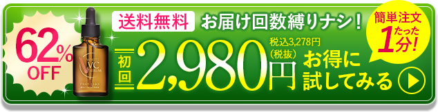 初回2,980円（税抜）送料無料　一番お得に今すぐ申し込む！
